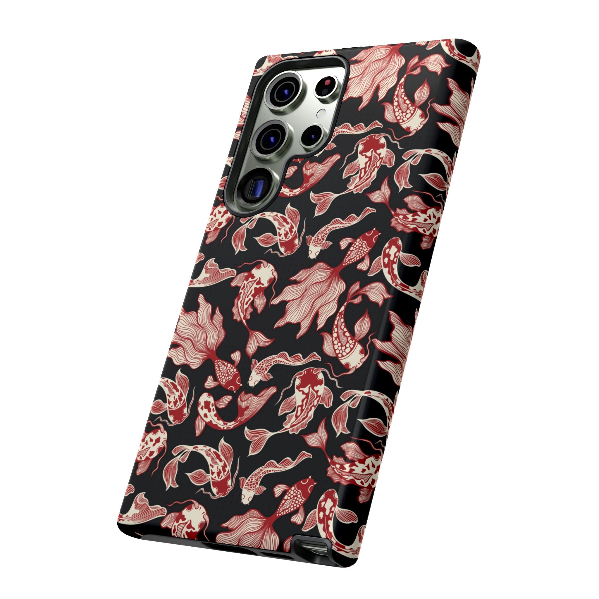 Crimson Koi Phone Case