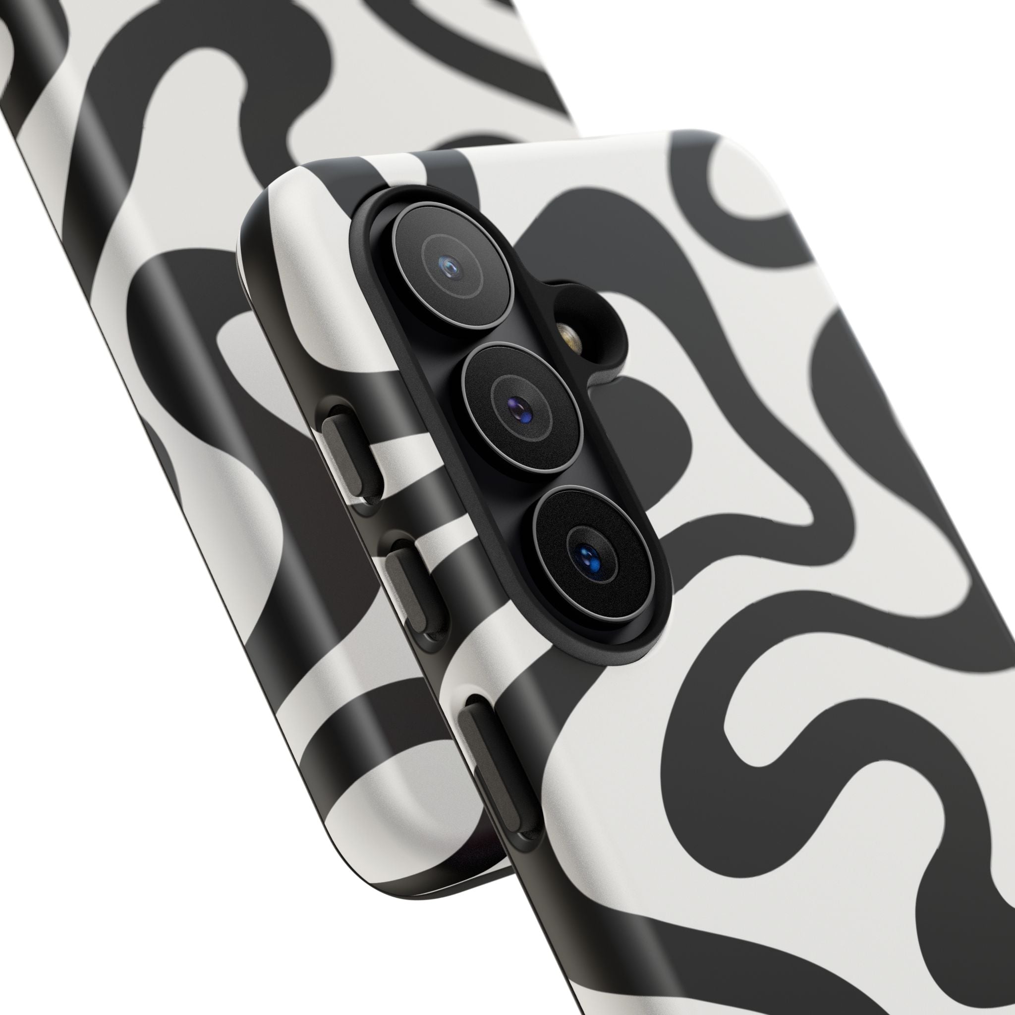 Black & White Swirl Phone Case