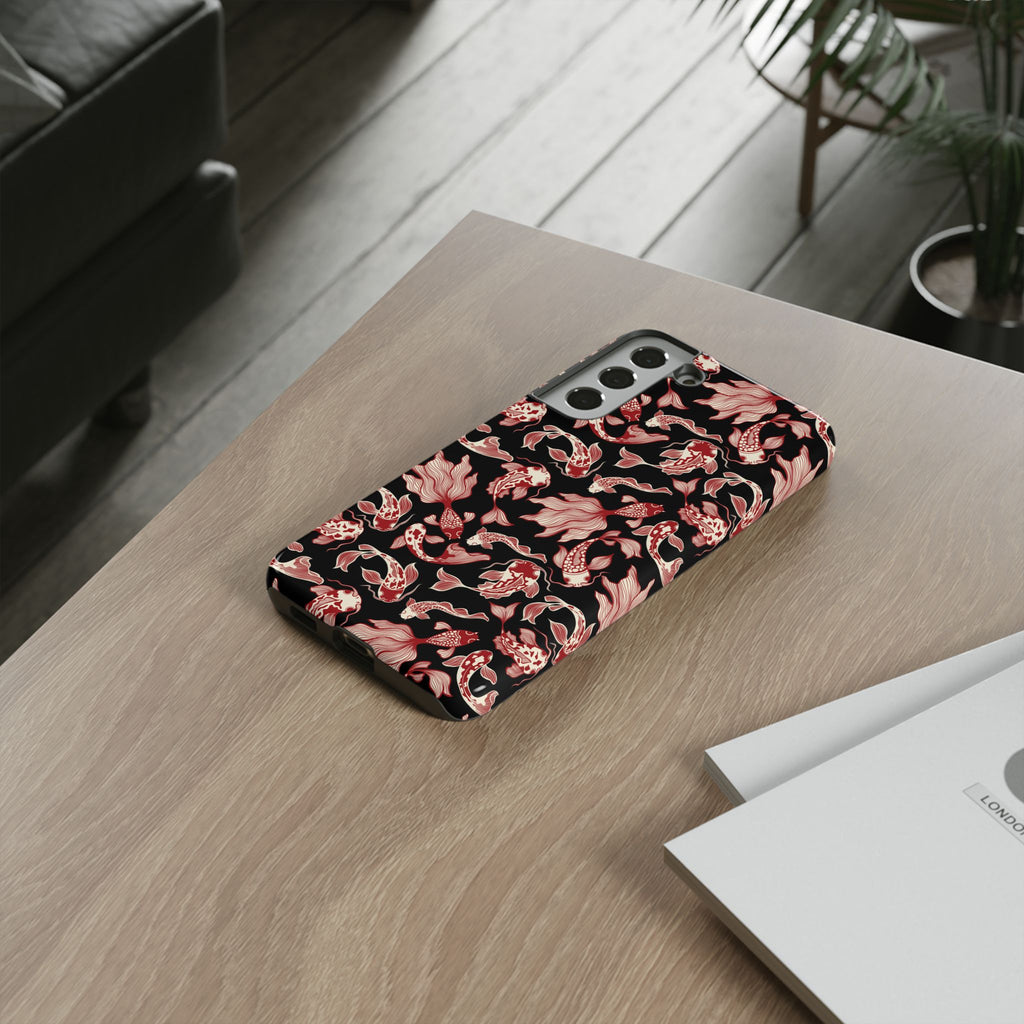 Crimson Koi Phone Case