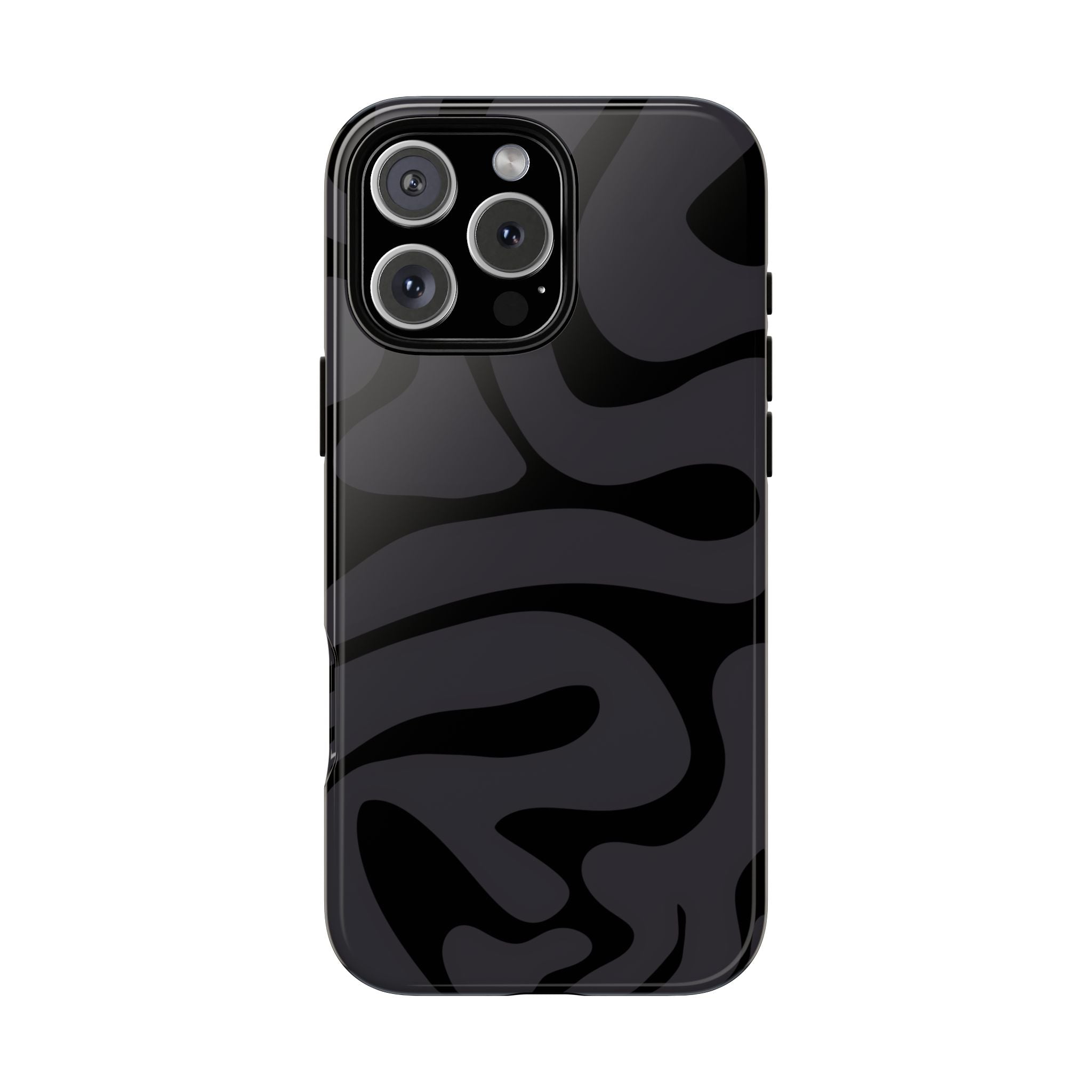 Black Swirl Phone Case
