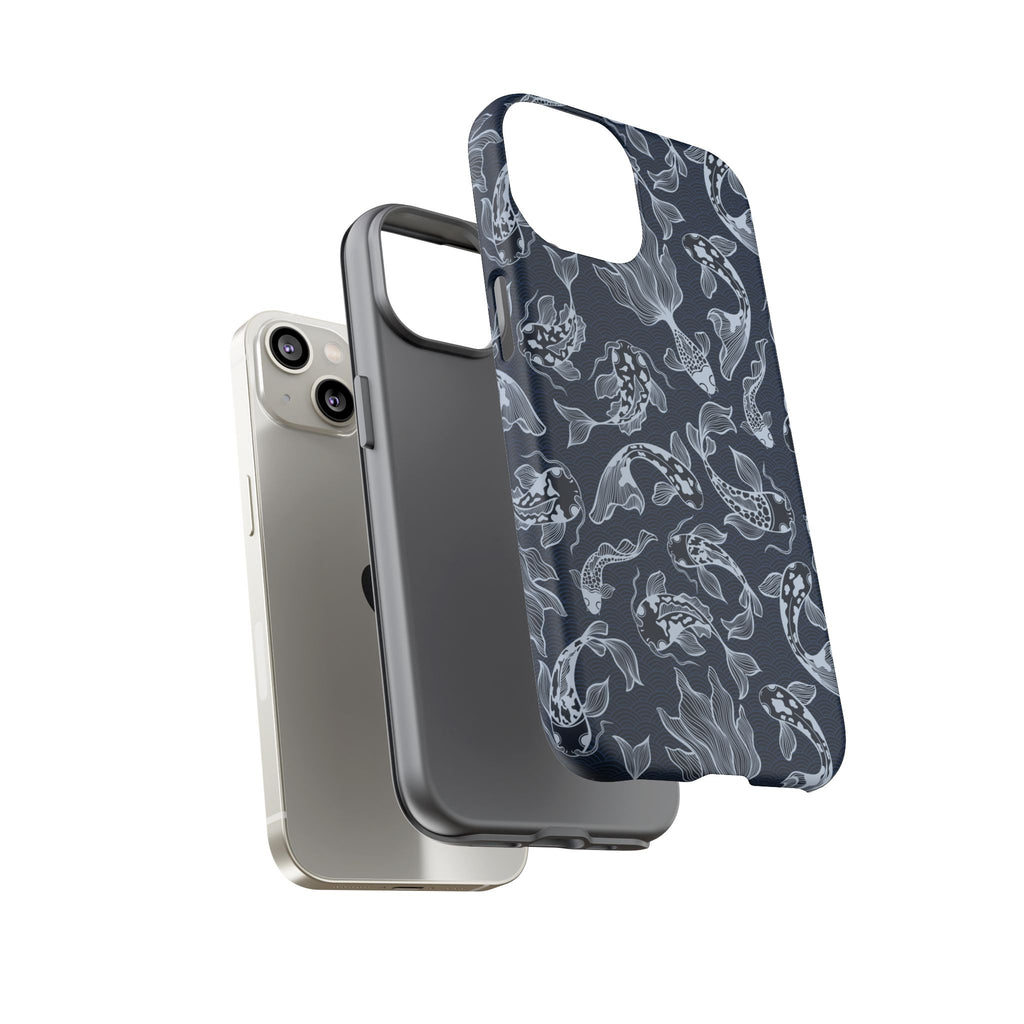 Moonlit Koi Phone Case