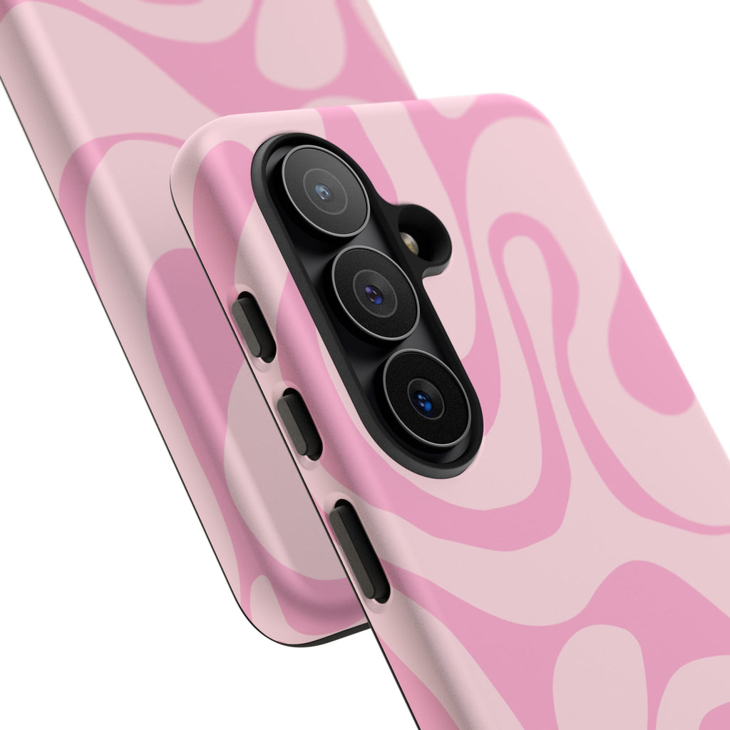 Pink Swirl Pattern Phone Case