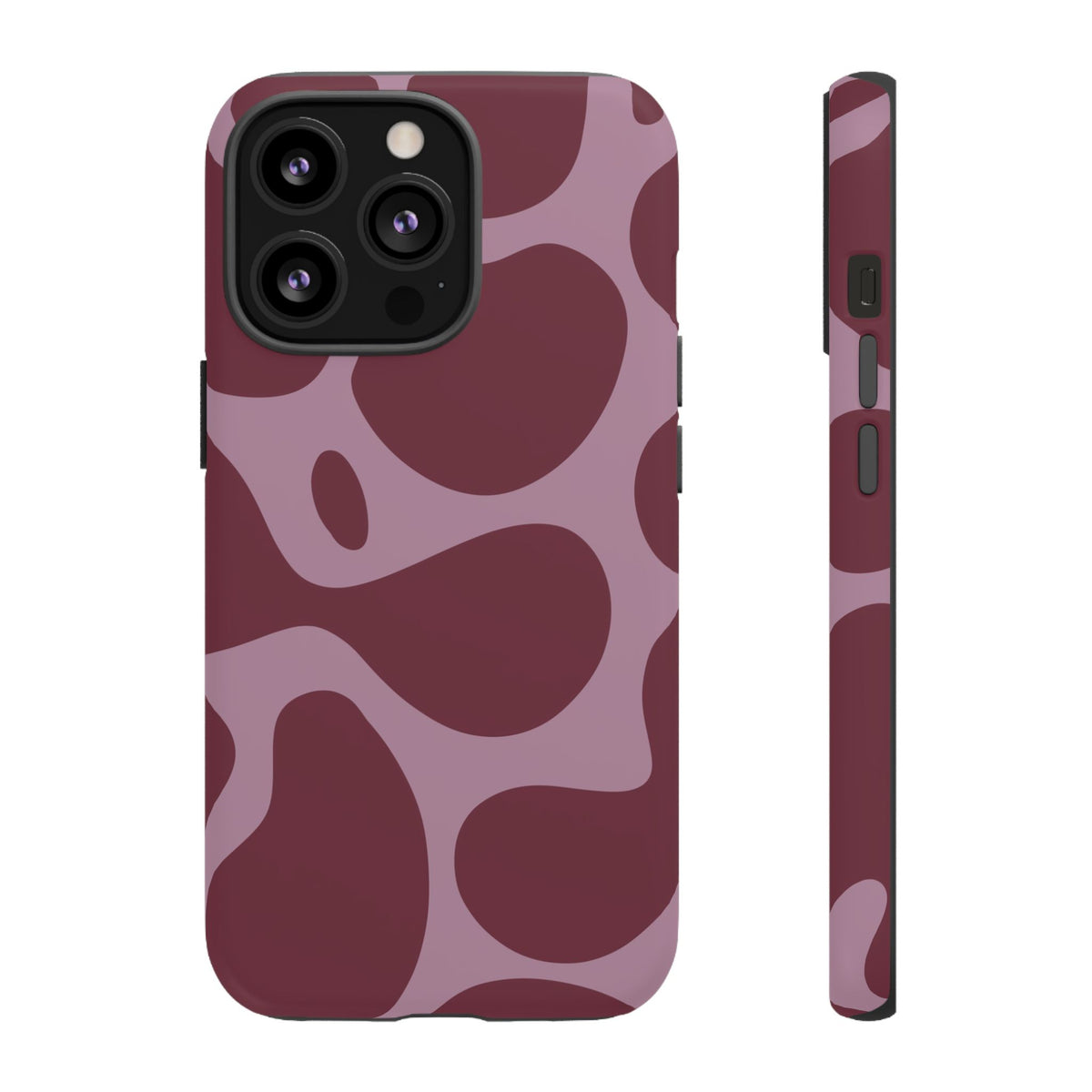 Abstract Burgundy Phone Case