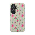Floral Stripe Phone Case