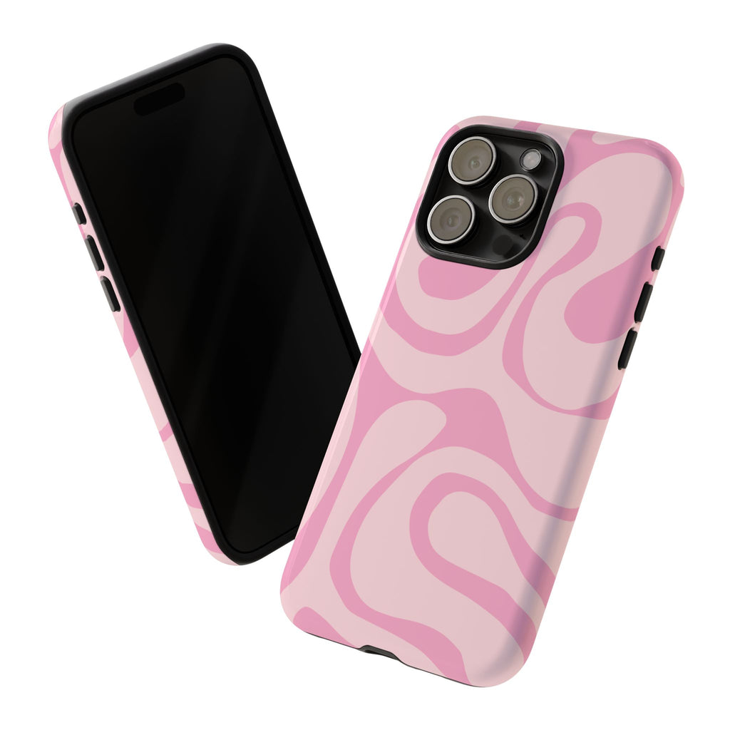 Pink Swirl Phone Case