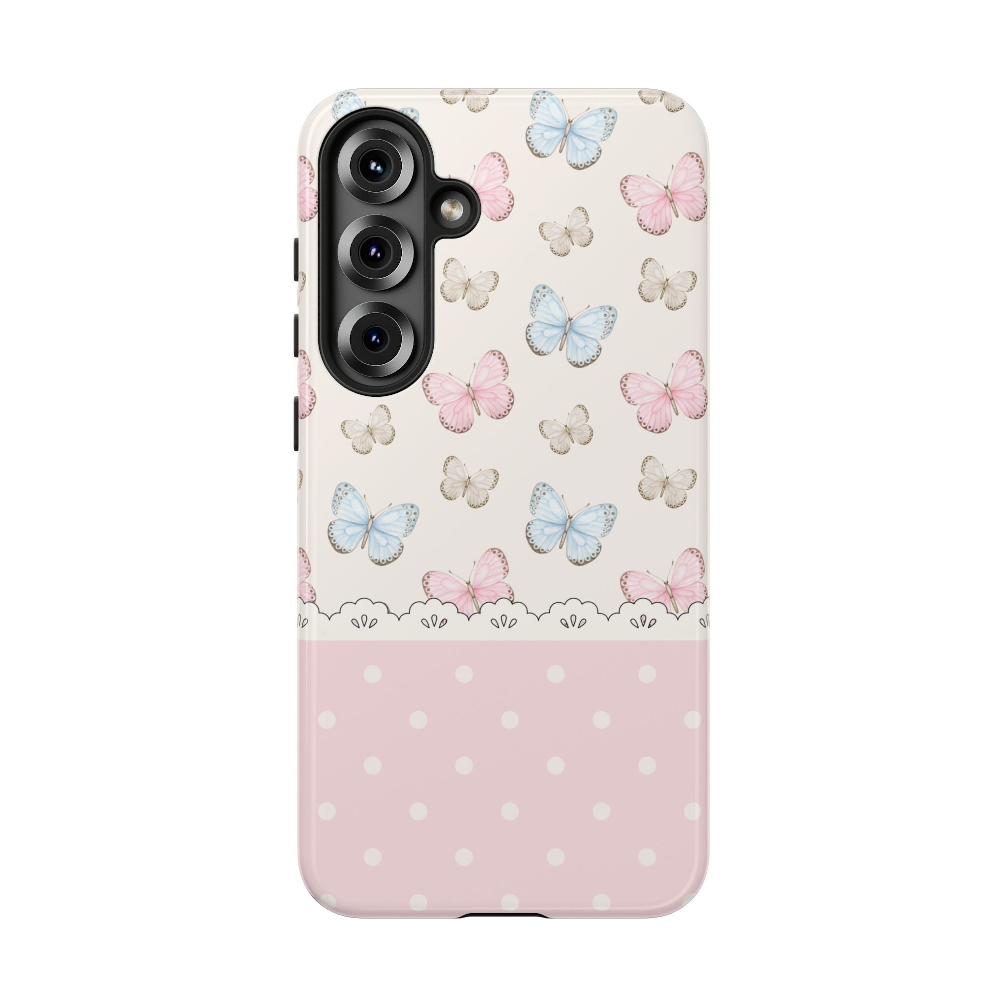 Butterfly Polka Dot Phone Case