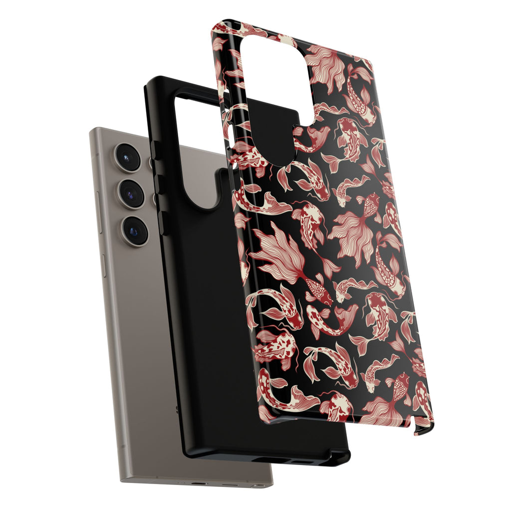 Crimson Koi Phone Case