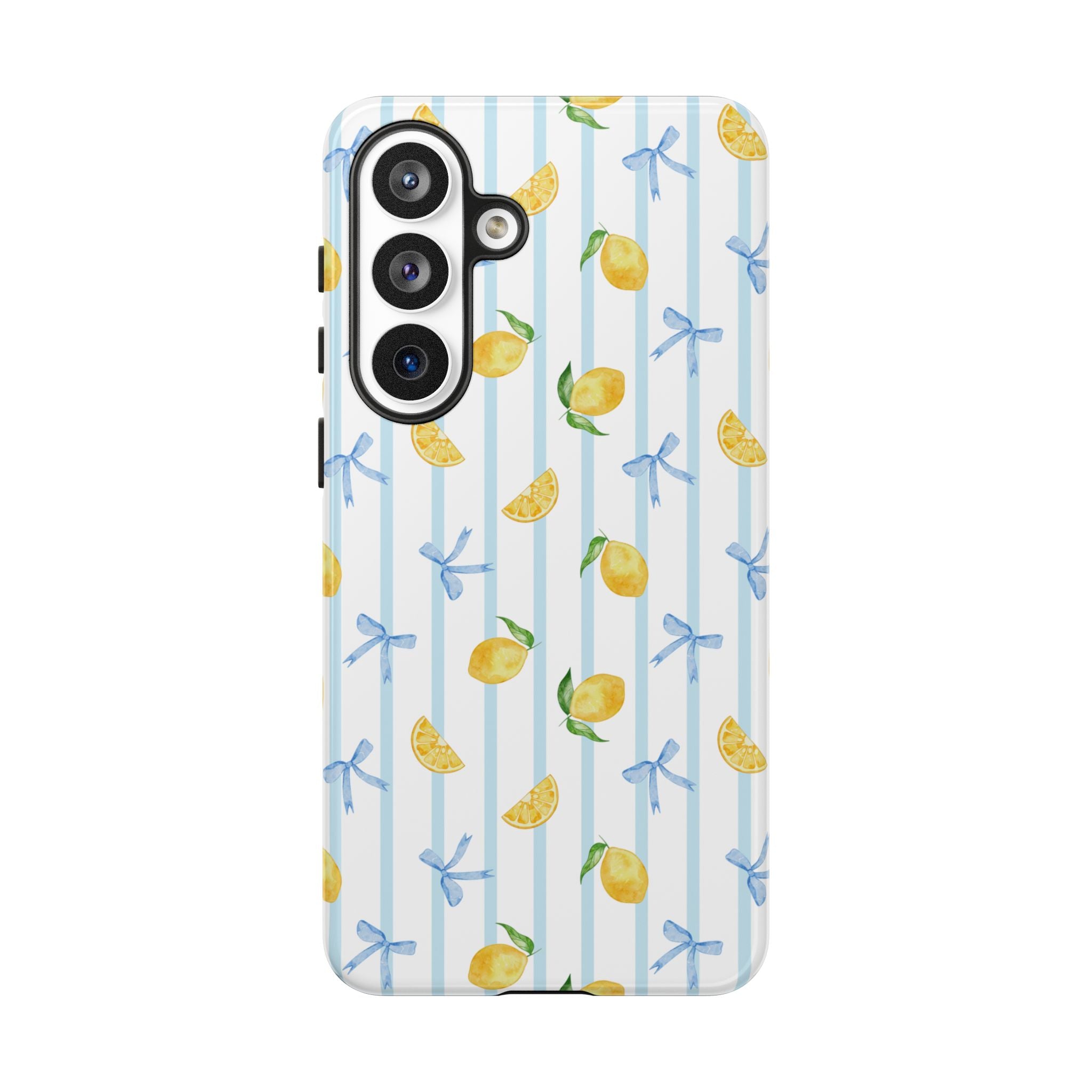 Lemon & Blue Ribbon Phone Case