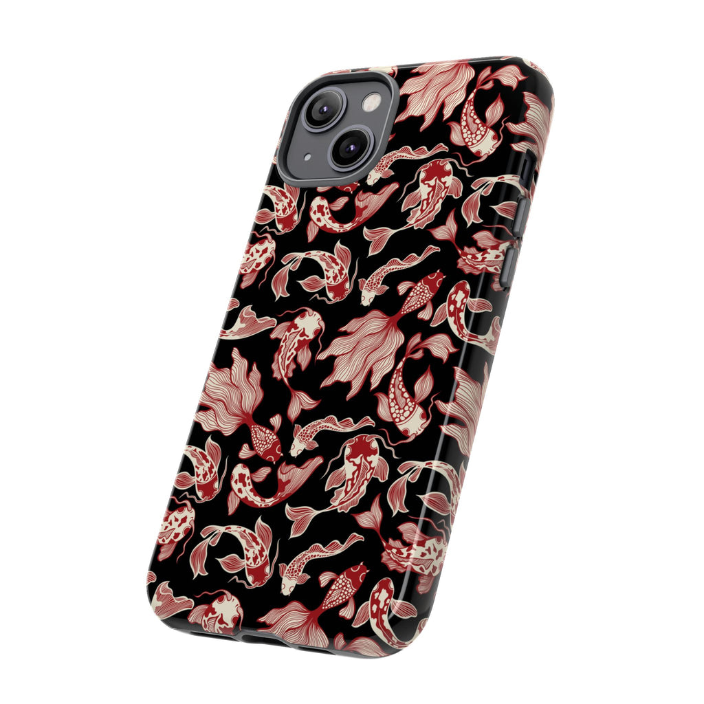 Crimson Koi Phone Case