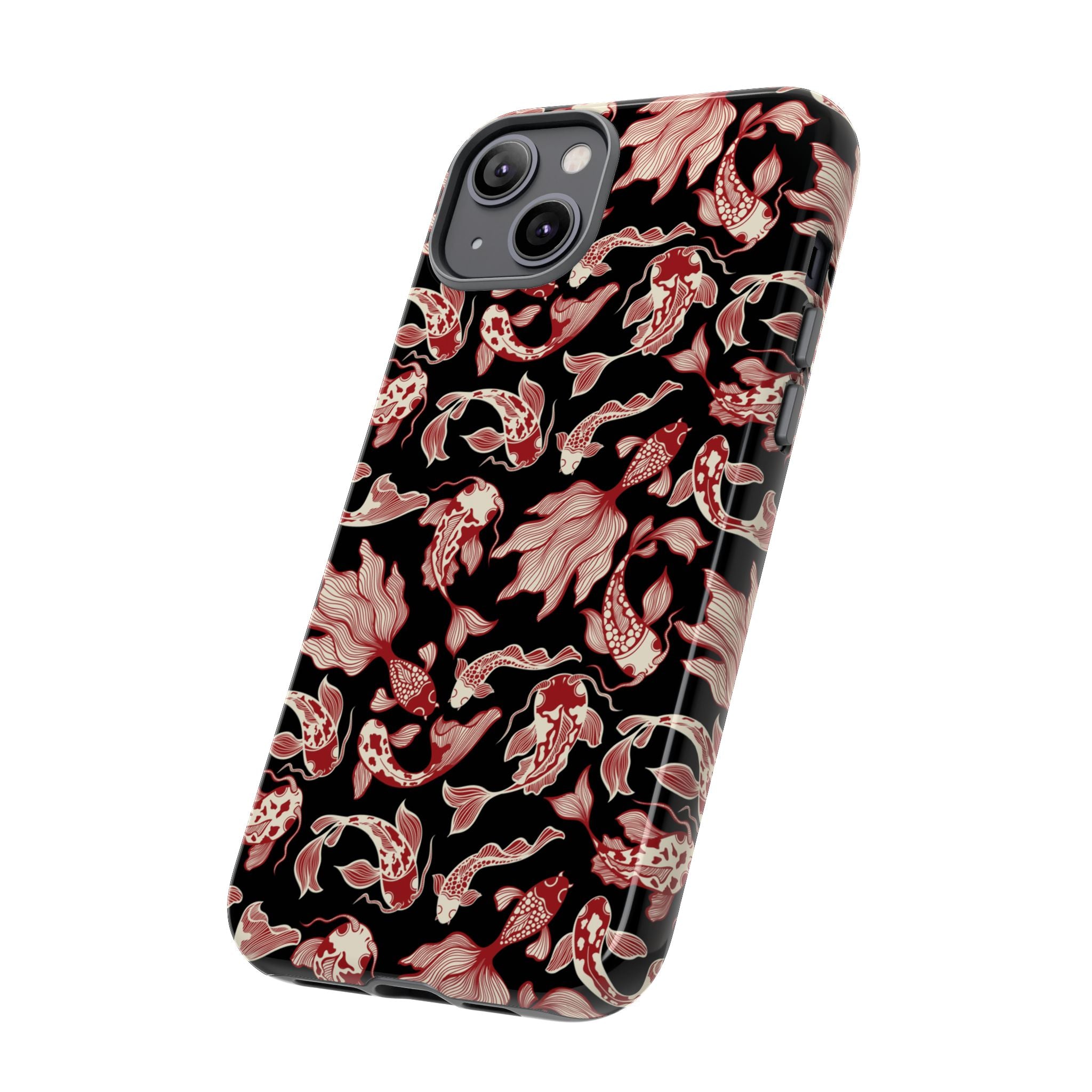 Crimson Koi Phone Case
