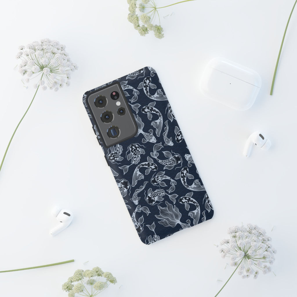 Moonlit Koi Phone Case