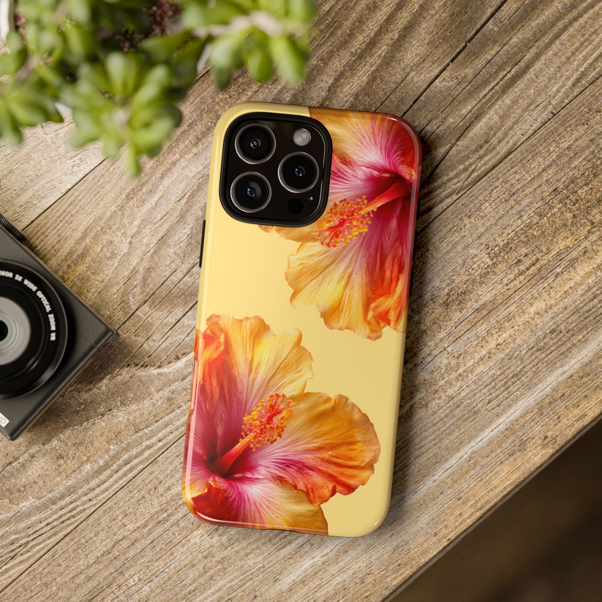 Tropical Hibiscus Phone Case
