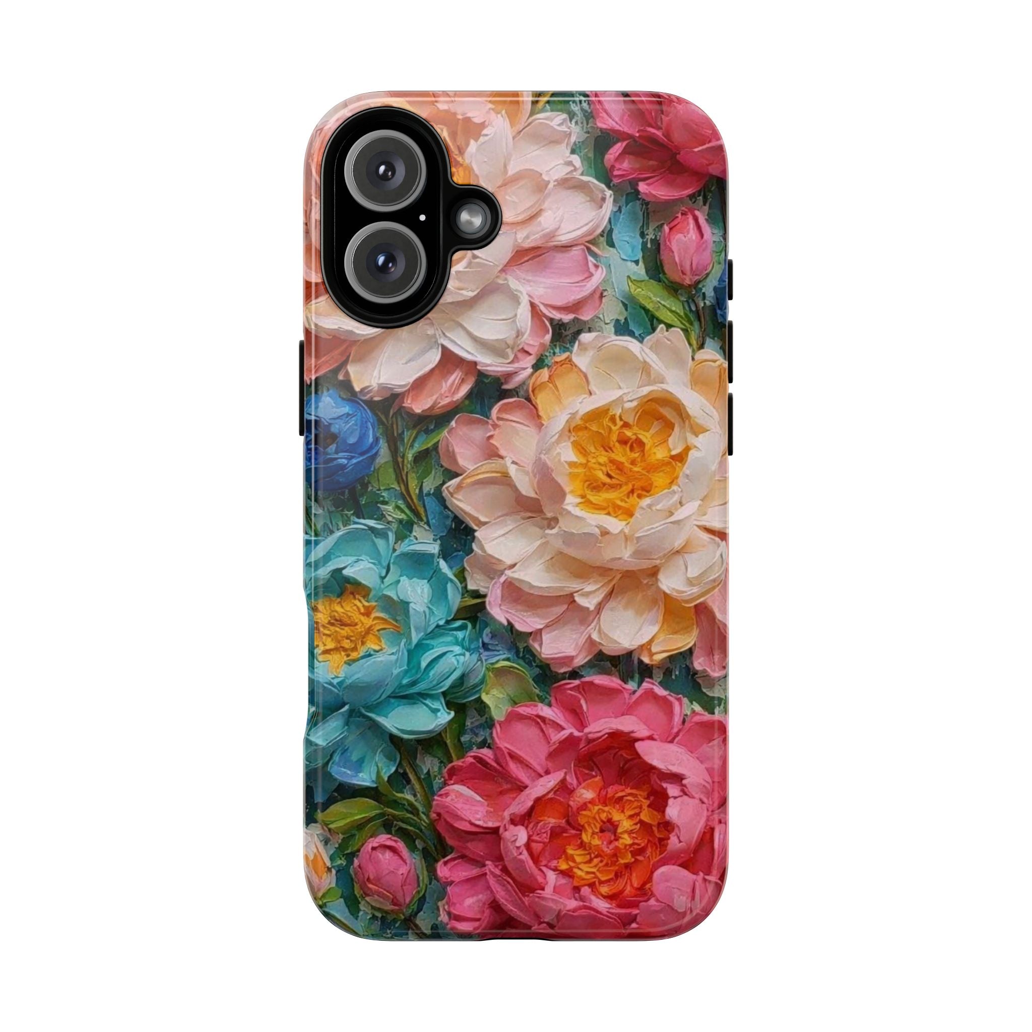 Colorful Peony Phone Case