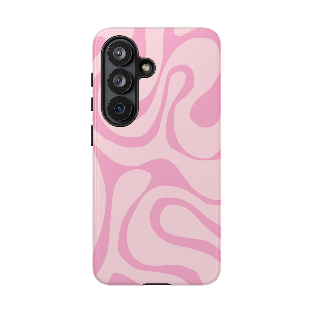 Pink Swirl Pattern Phone Case