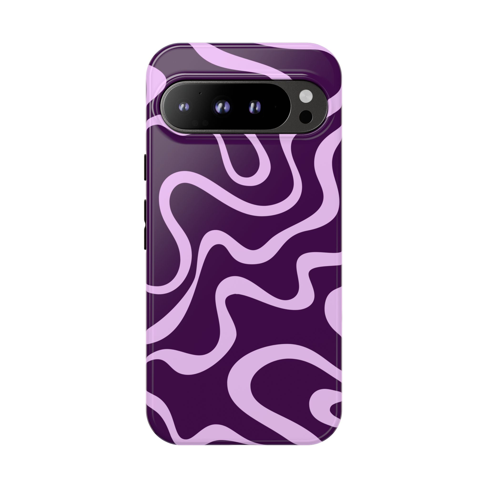 Purple Wavy Phone Case
