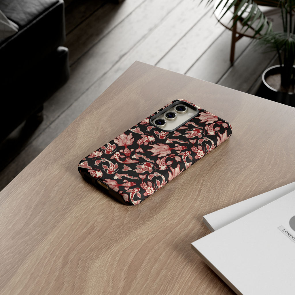 Crimson Koi Phone Case