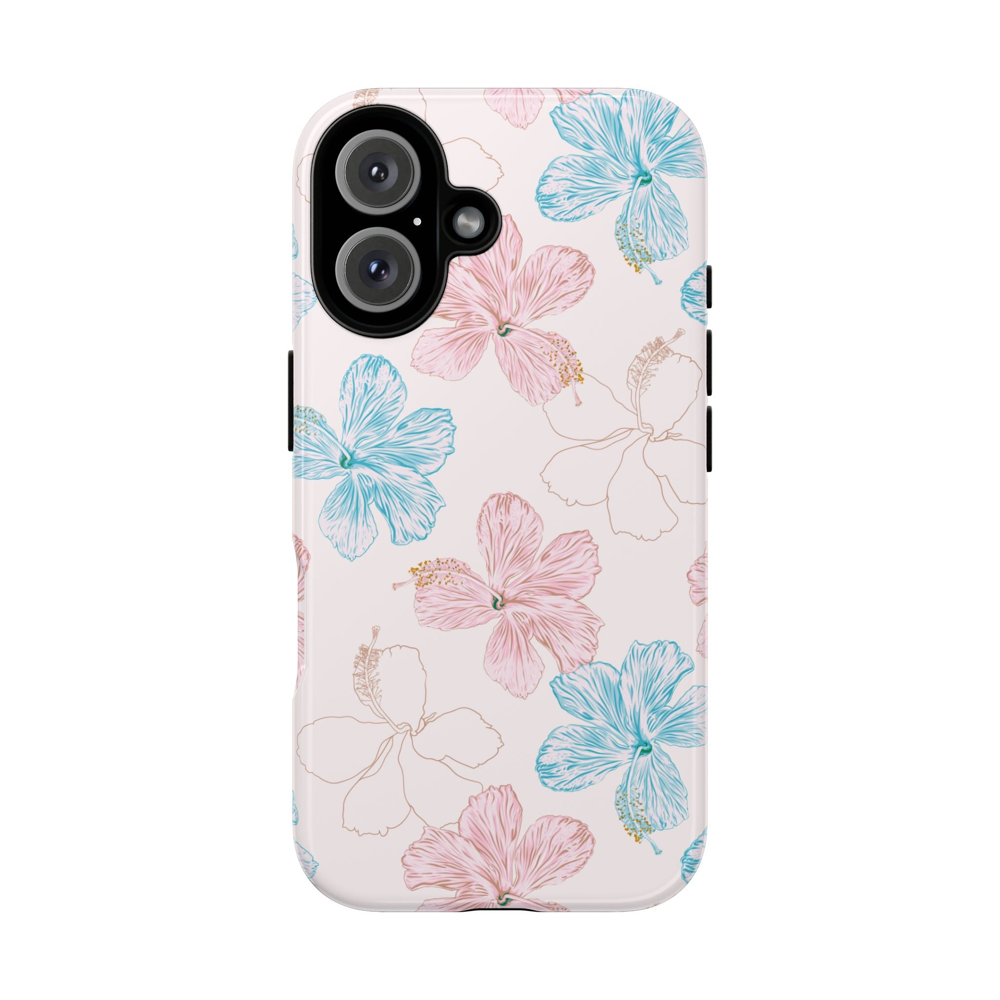 Pastel Hibiscus Phone Case