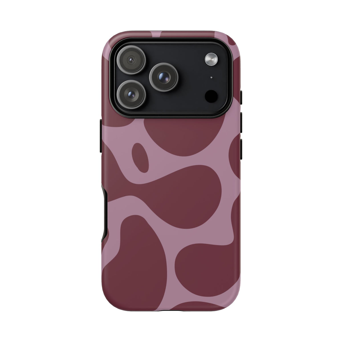Abstract Burgundy Phone Case