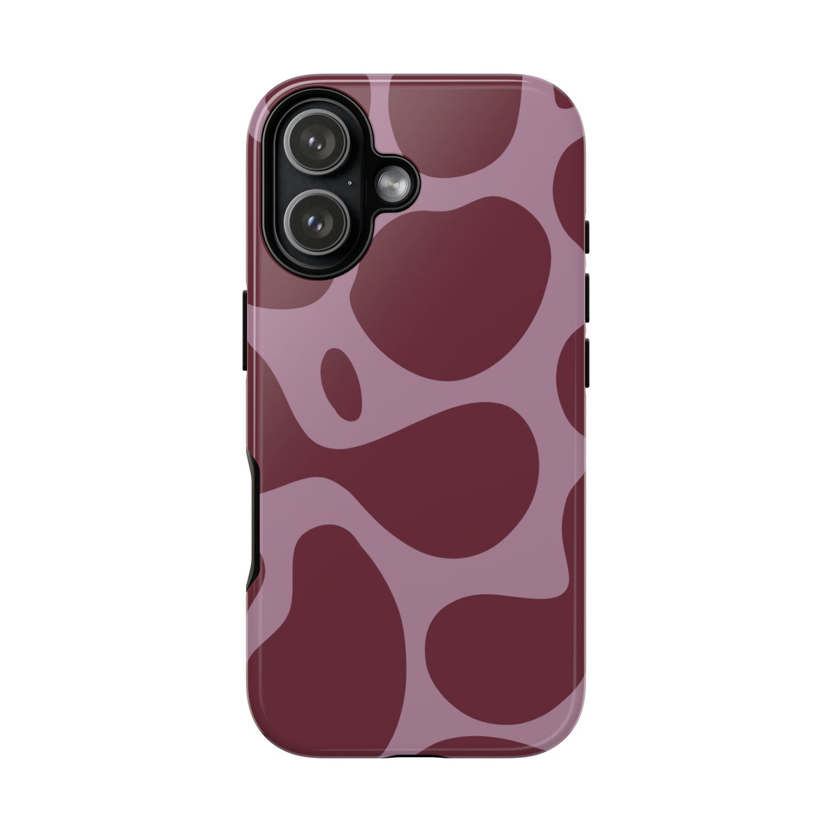 Abstract Burgundy Phone Case