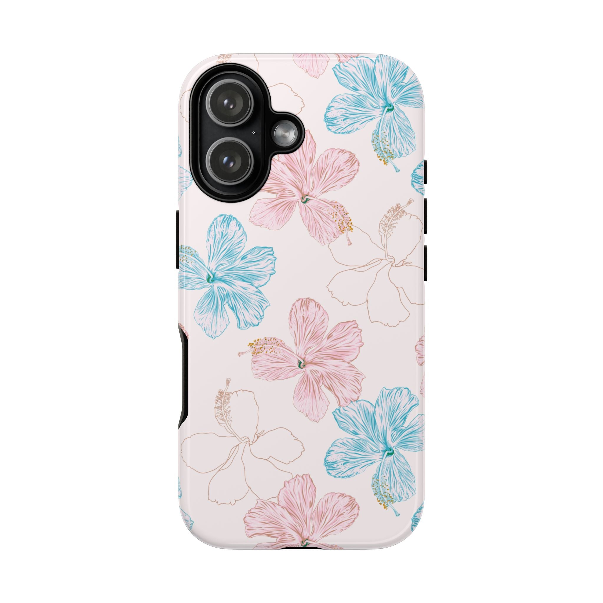 Pastel Hibiscus Phone Case