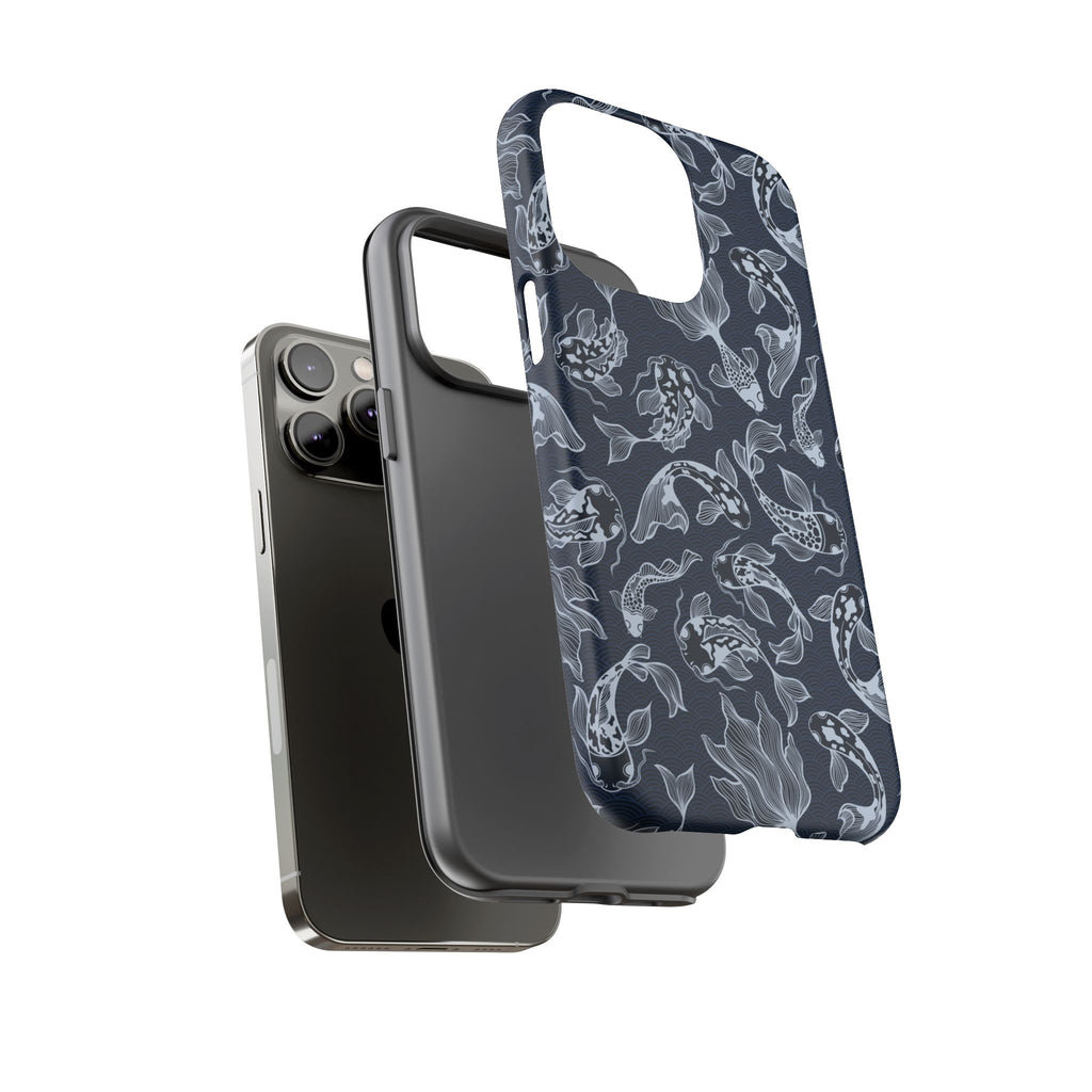 Moonlit Koi Phone Case