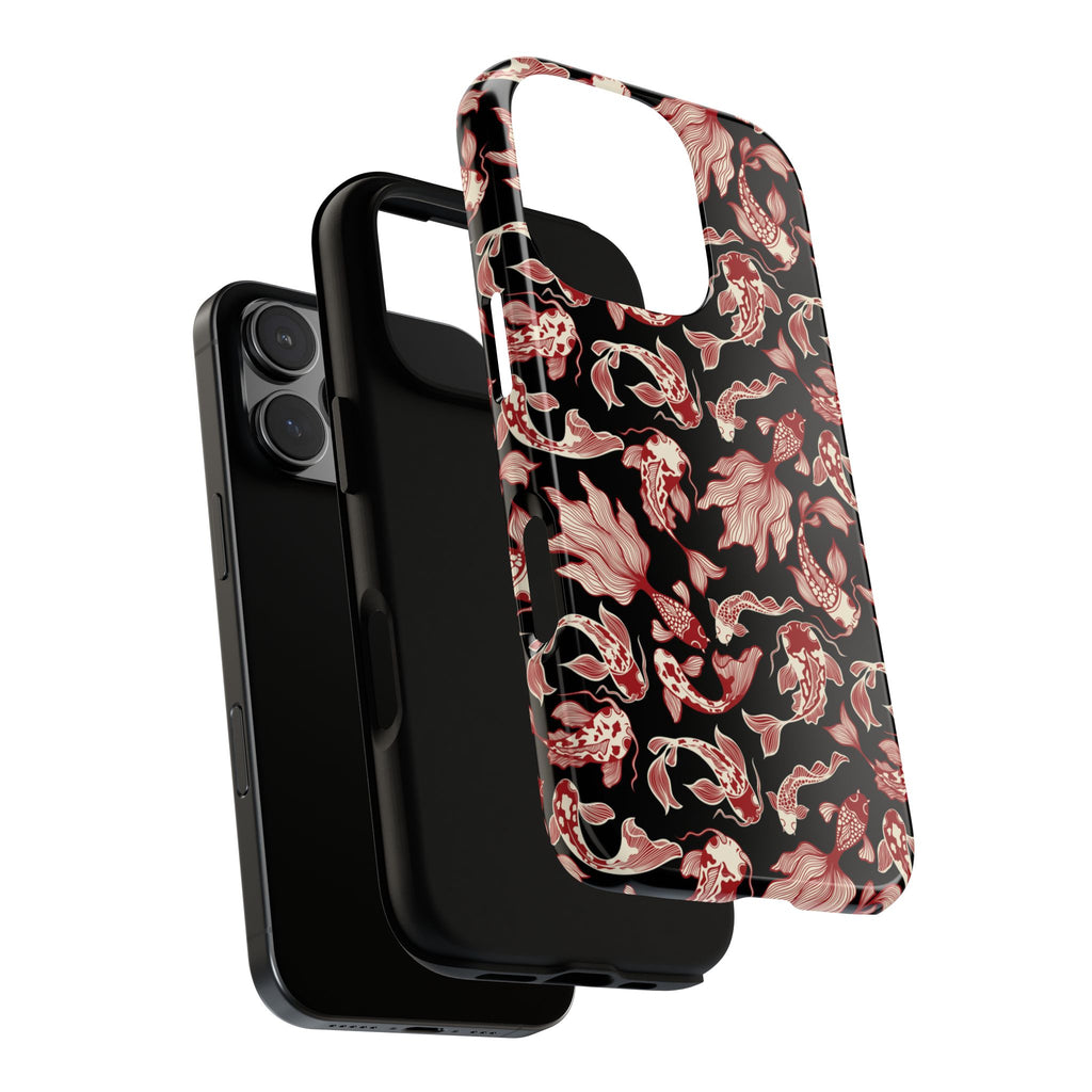 Crimson Koi Phone Case