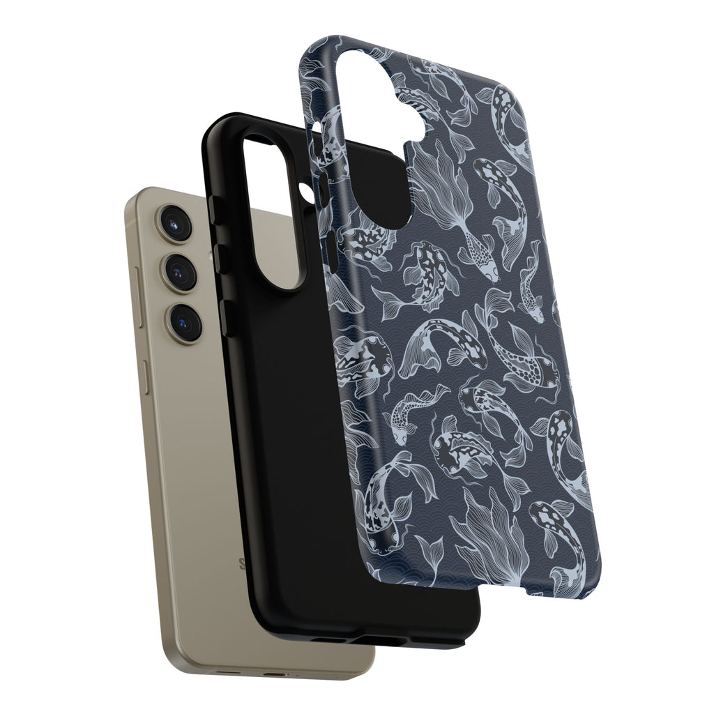 Moonlit Koi Phone Case