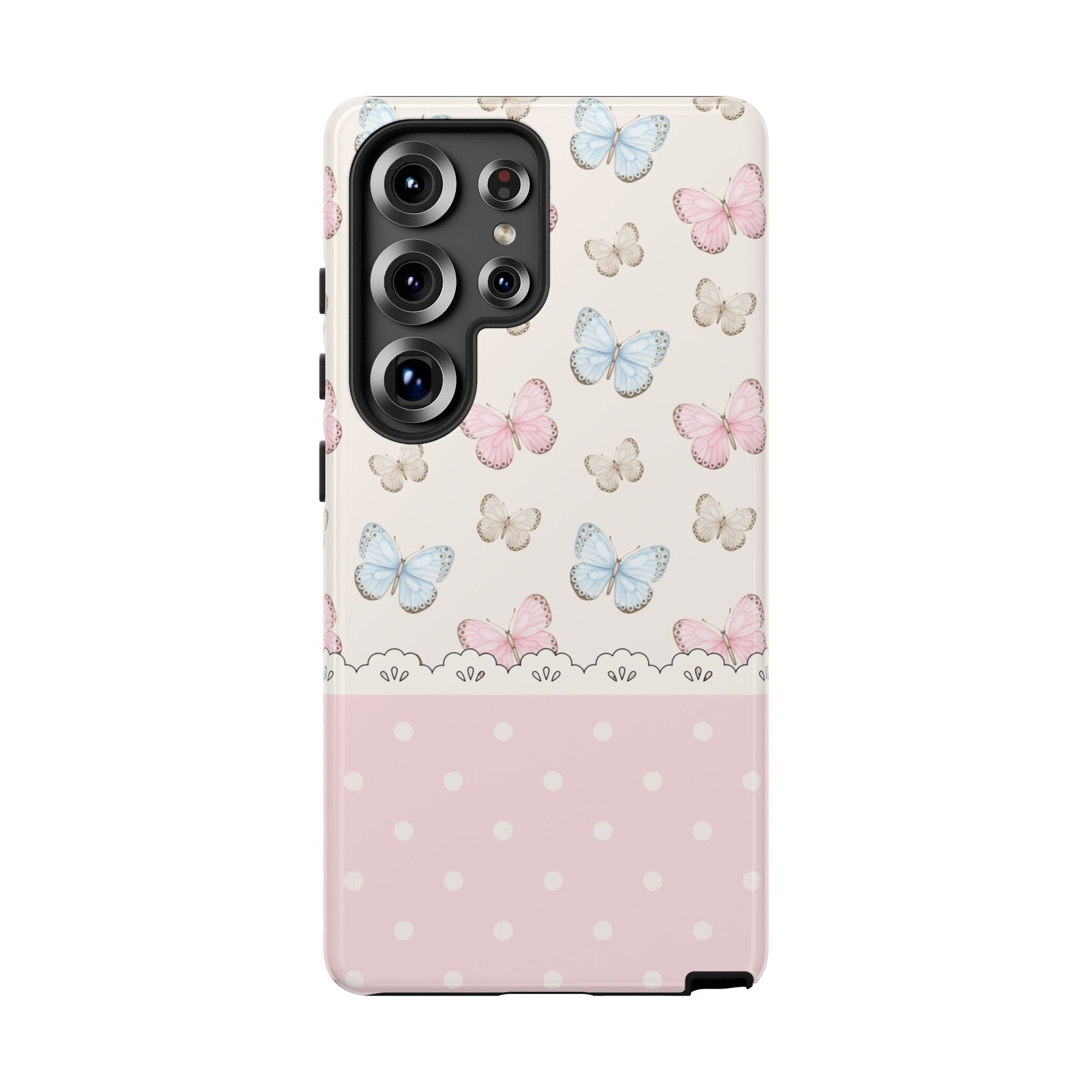Butterfly Polka Dot Phone Case