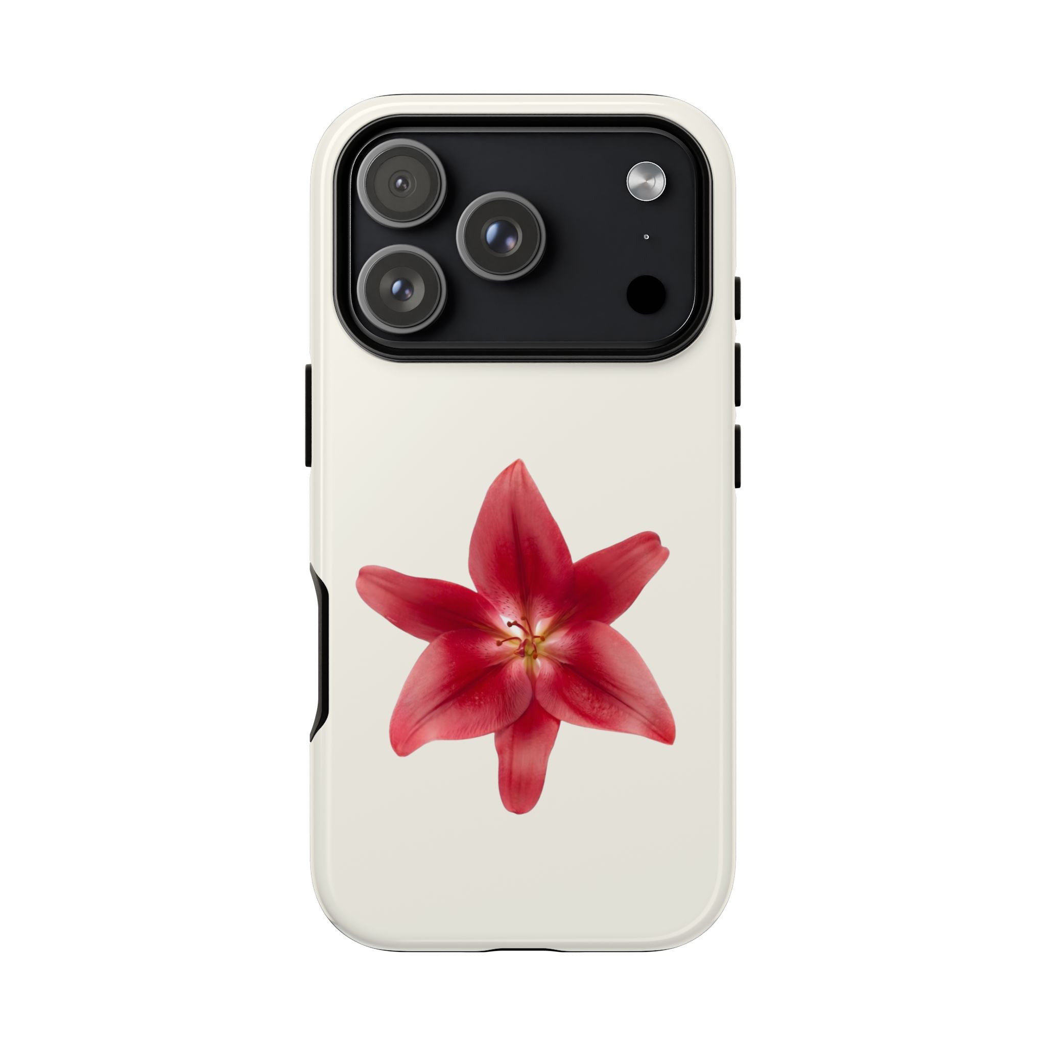 Red Star Lily iPhone Case – Alomi Cases