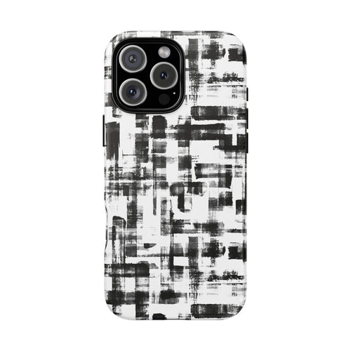 Black & White Abstract Phone Case
