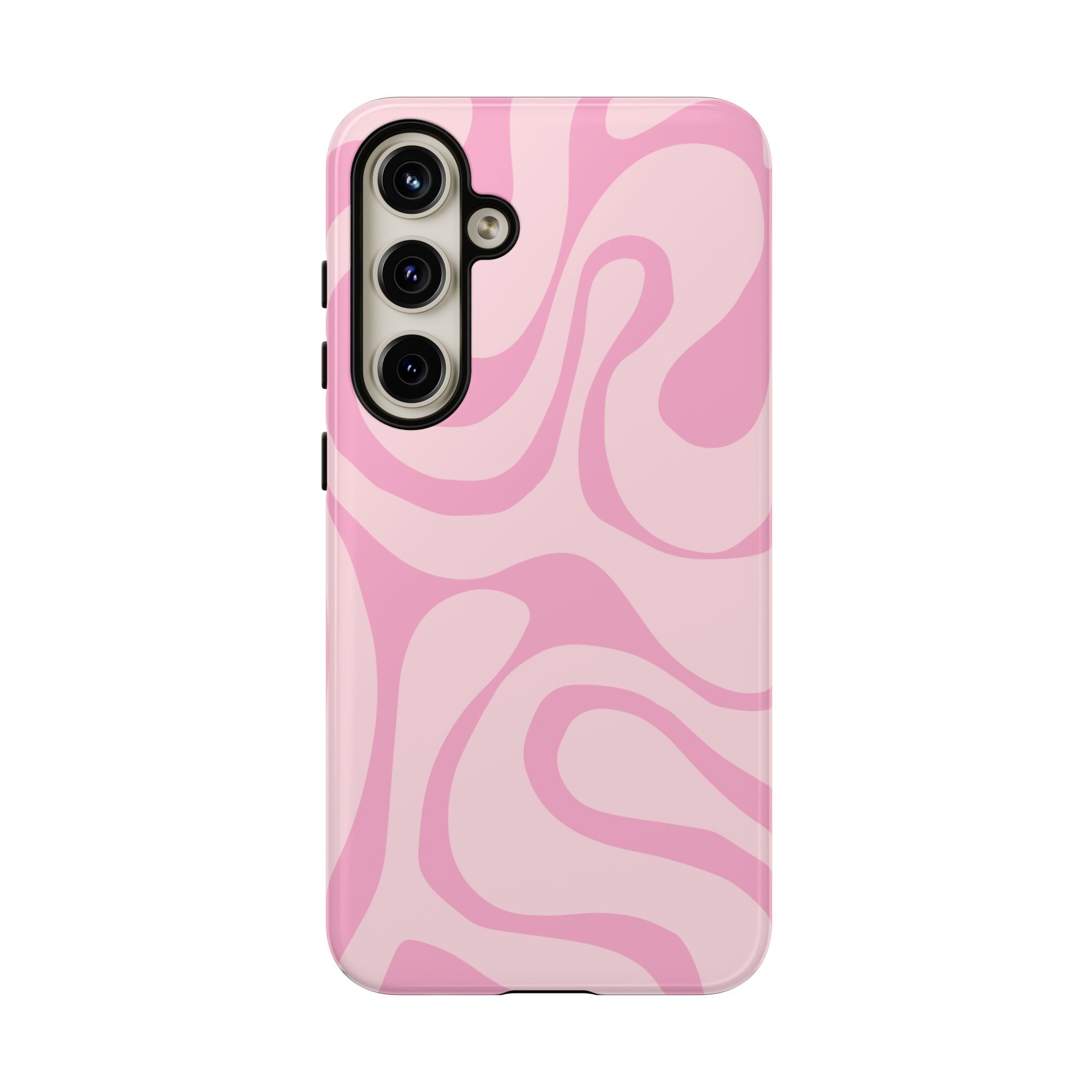 Pink Swirl Pattern Phone Case