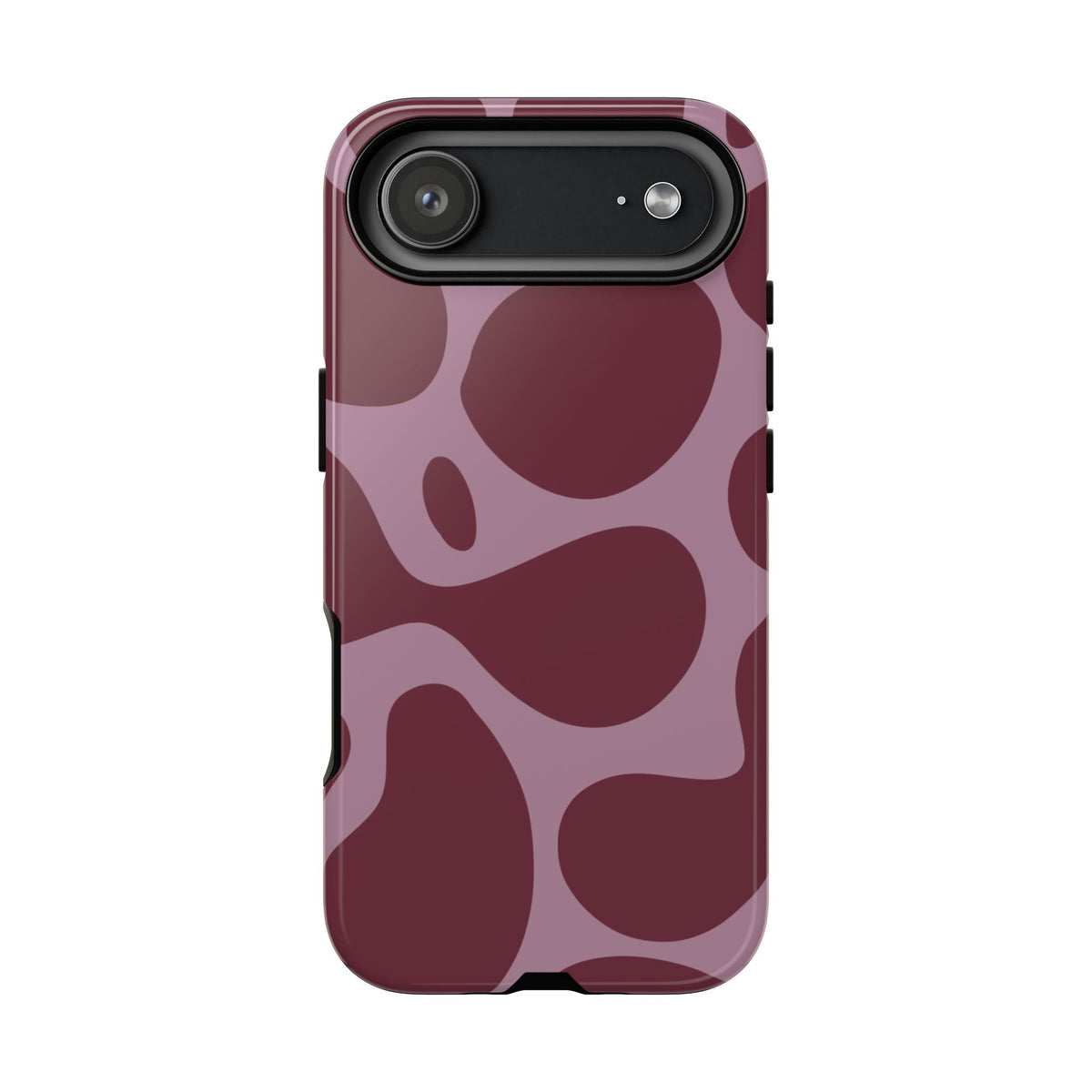Abstract Burgundy Phone Case
