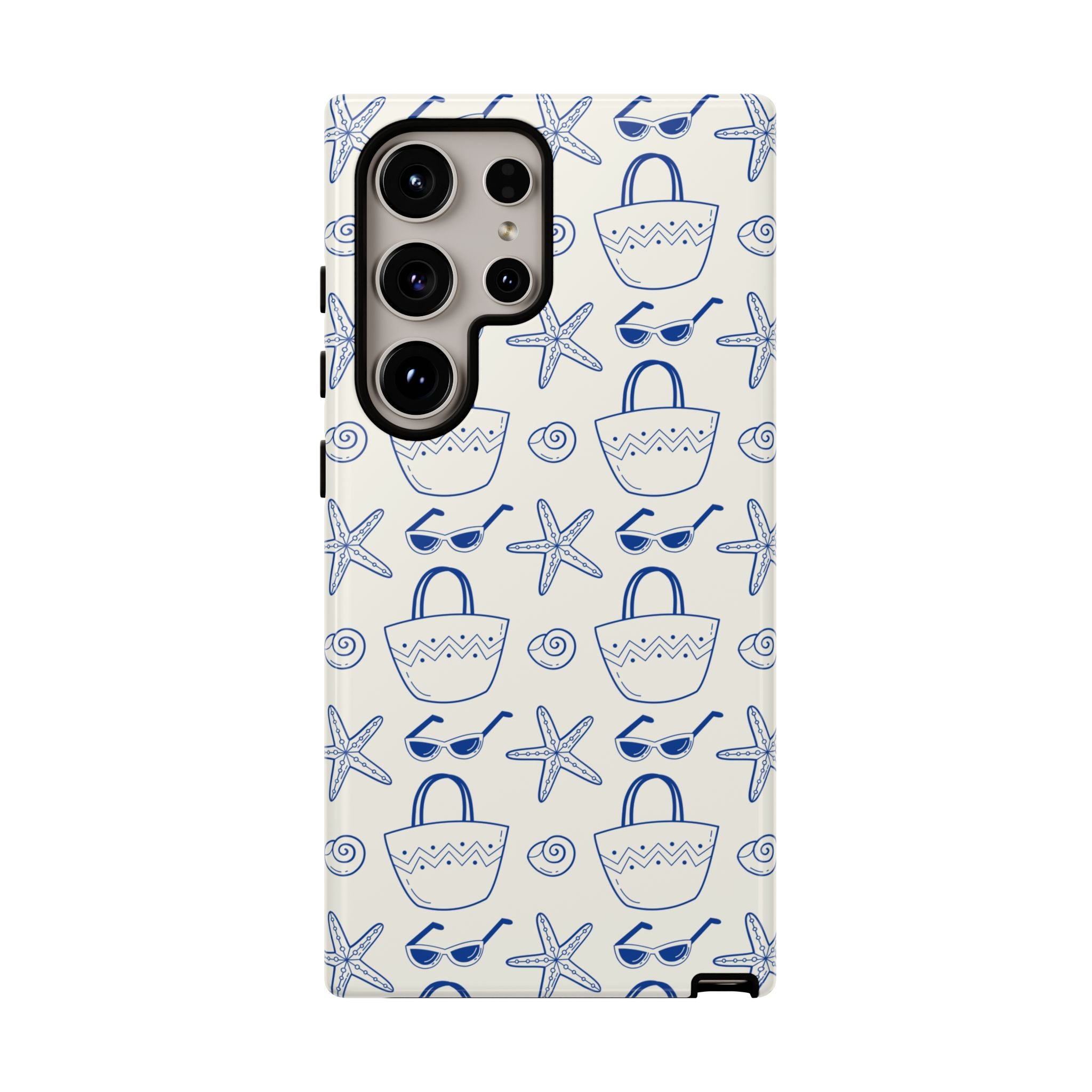 Nautical Starfish & Sunglasses Summer Phone Case