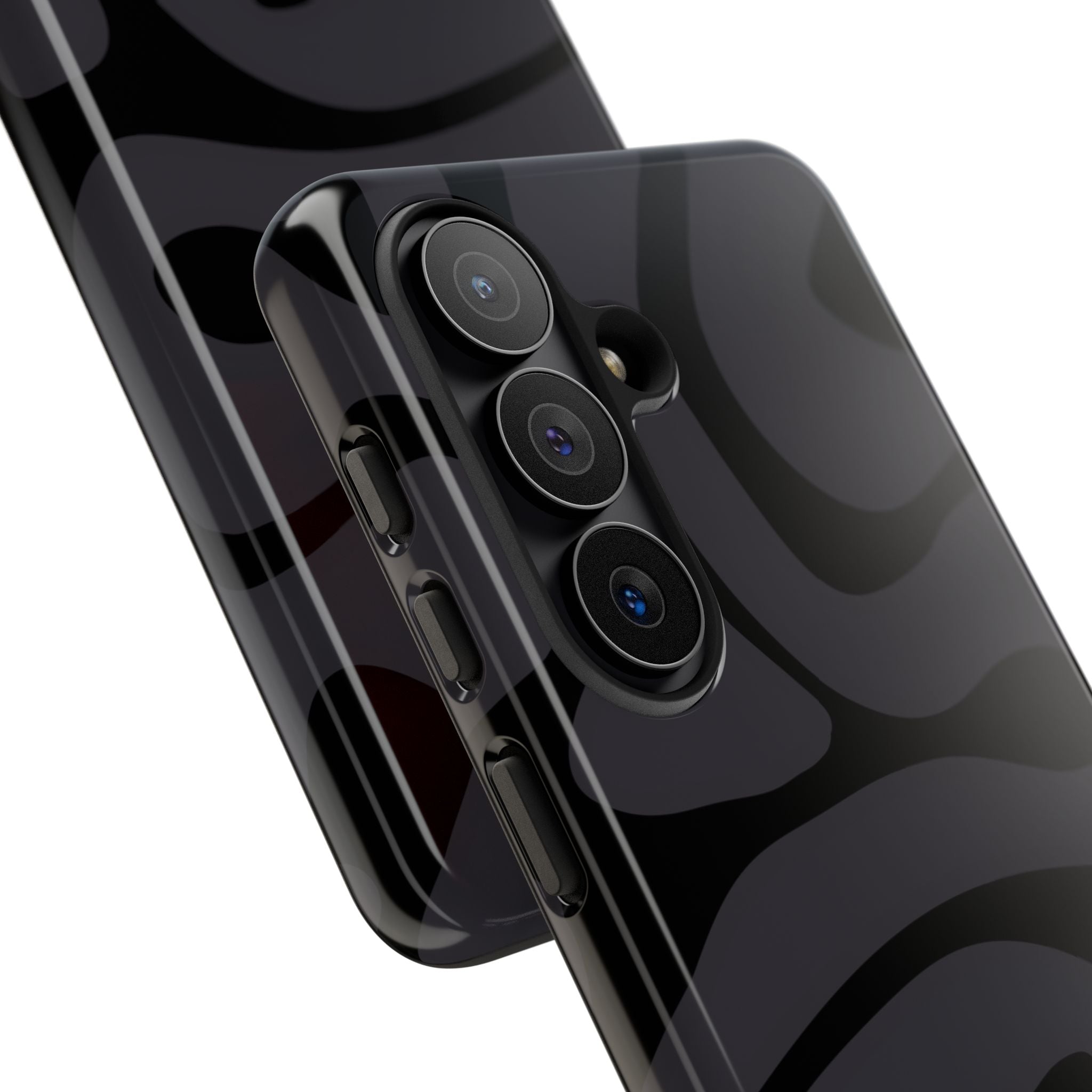 Black swirl Phone Case