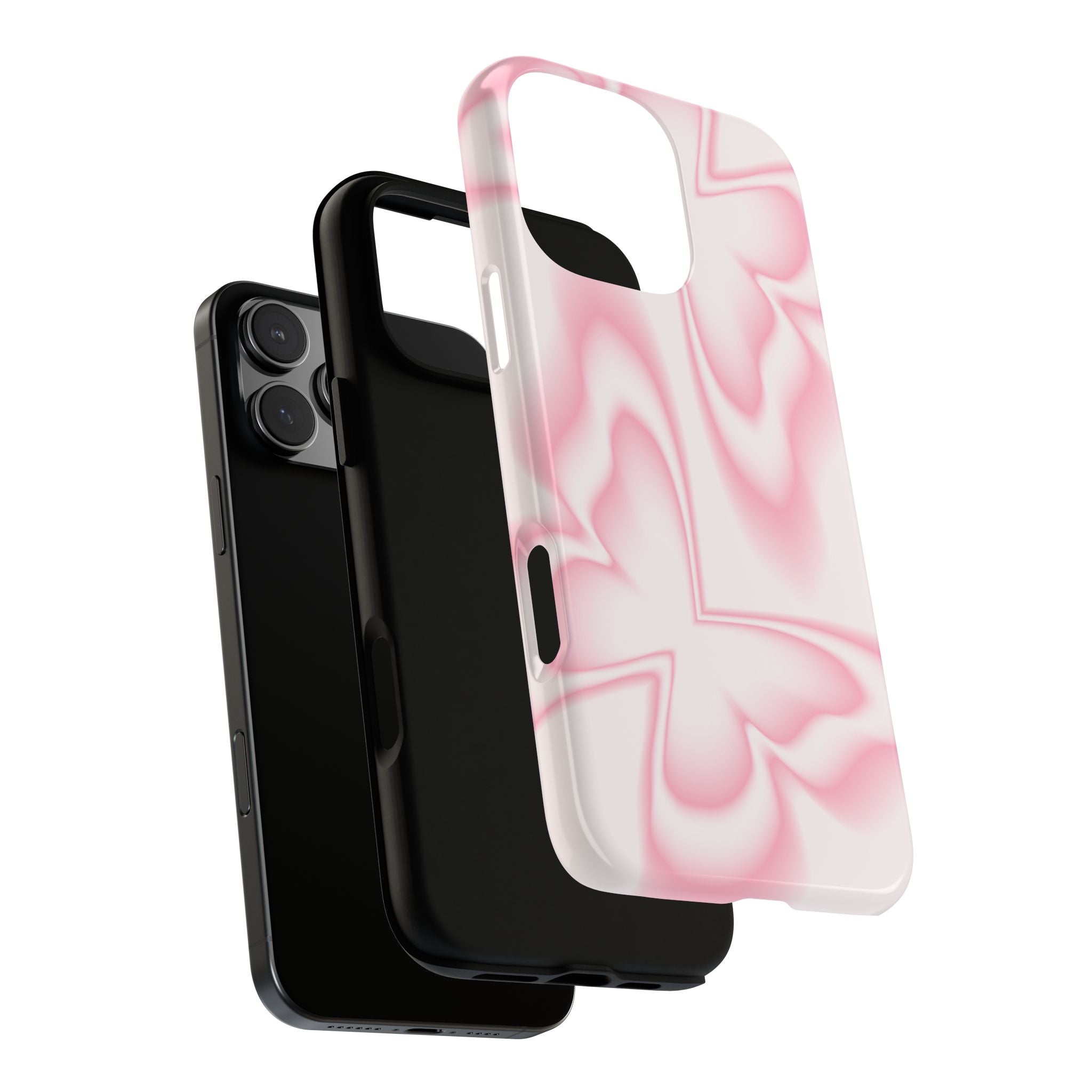 Pink Butterfly Phone Case
