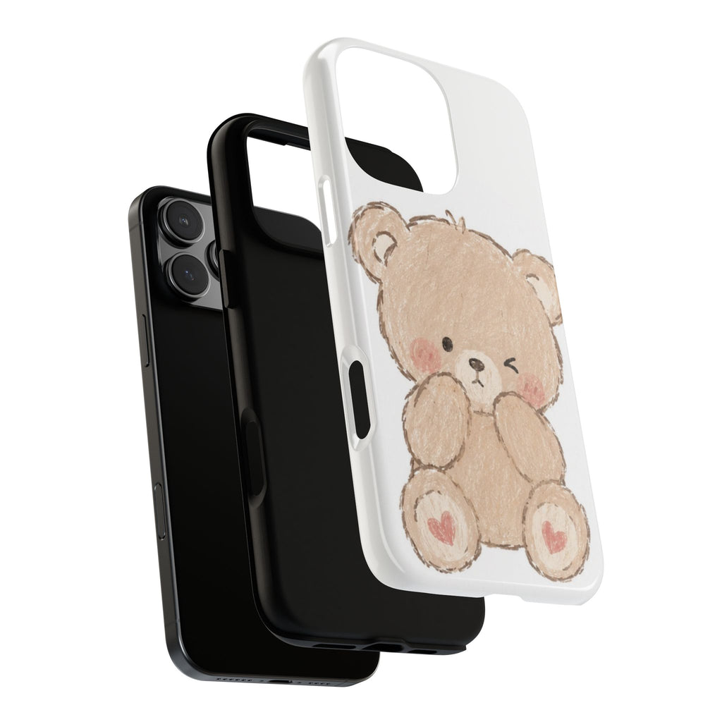 Winking Teddy Bear Phone Case