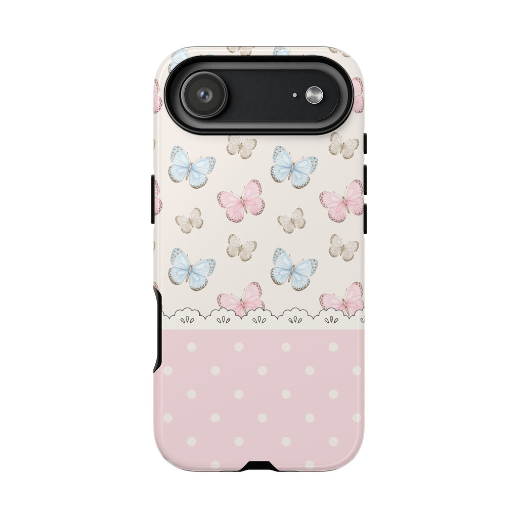 Butterfly Polka Phone Case